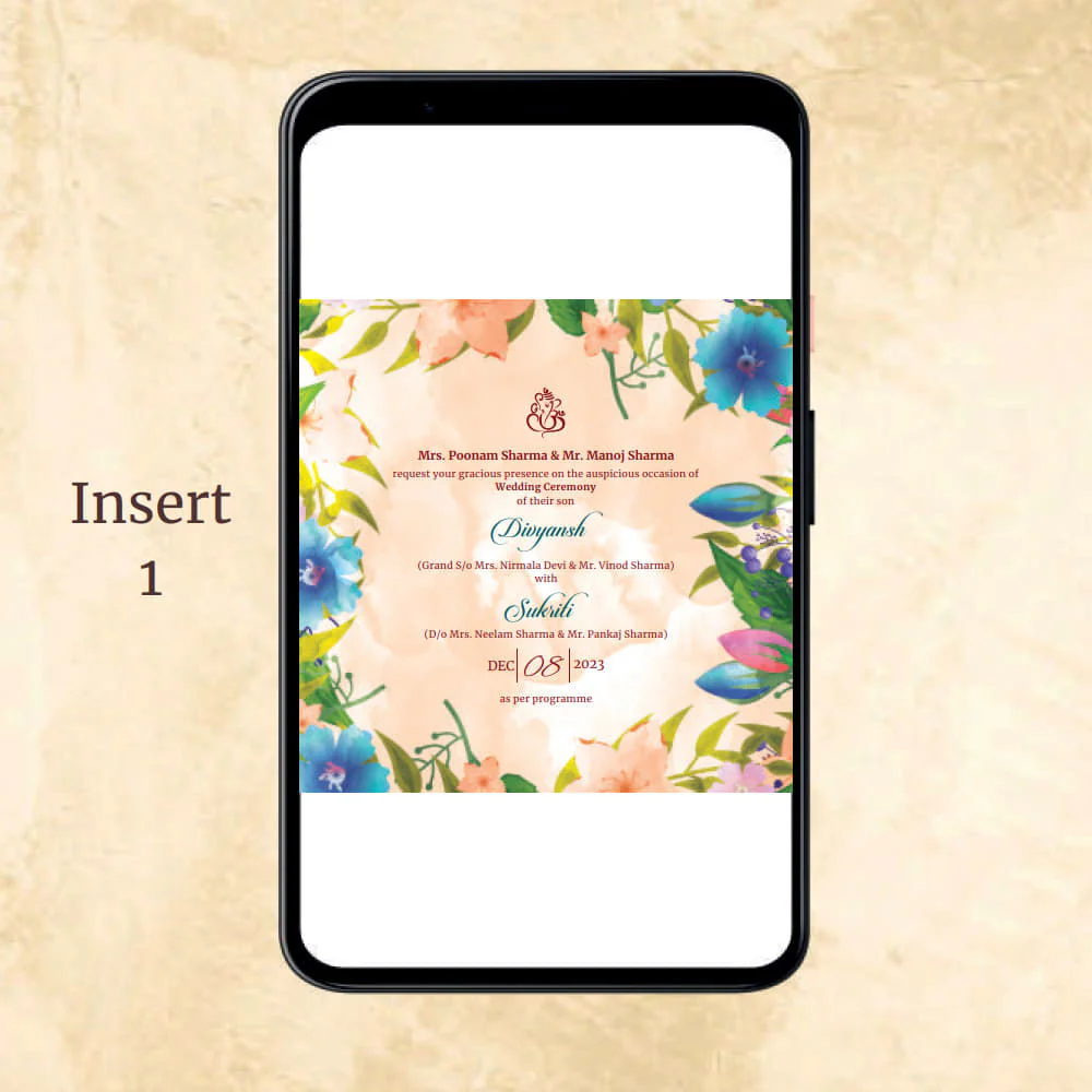 KL2034 Digital Wedding PDF Ecard - Image 3