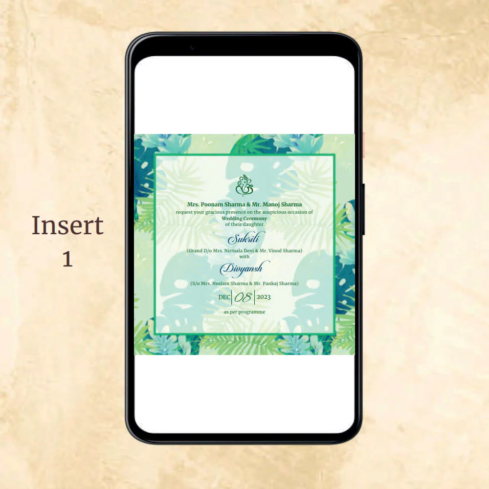 KL2036 Digital Wedding PDF Ecard - Image 3