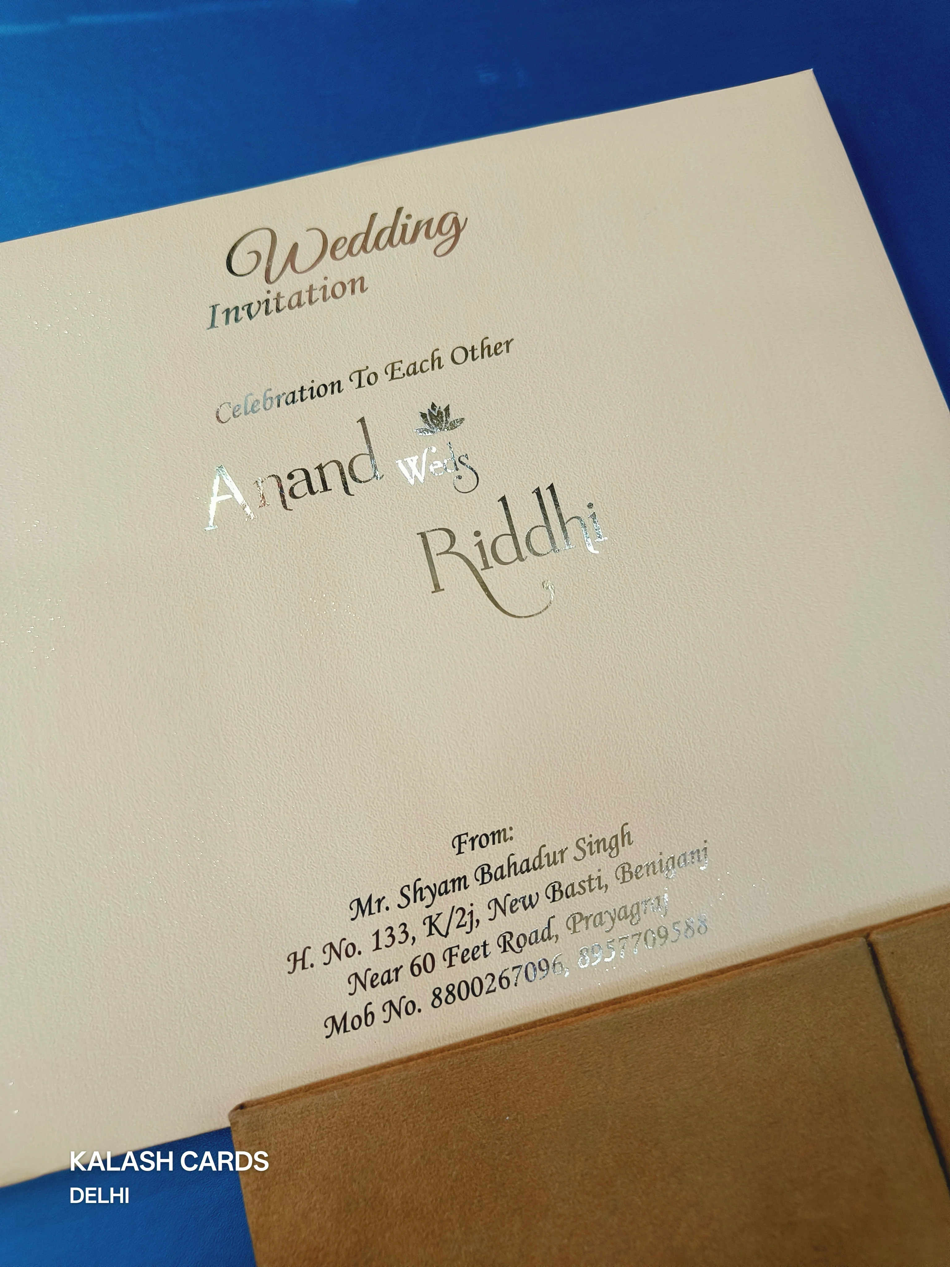 KLB1503: Luxury Caramel Velvet Gold Leaf Hardboard Suite (2-Page) - Image 4